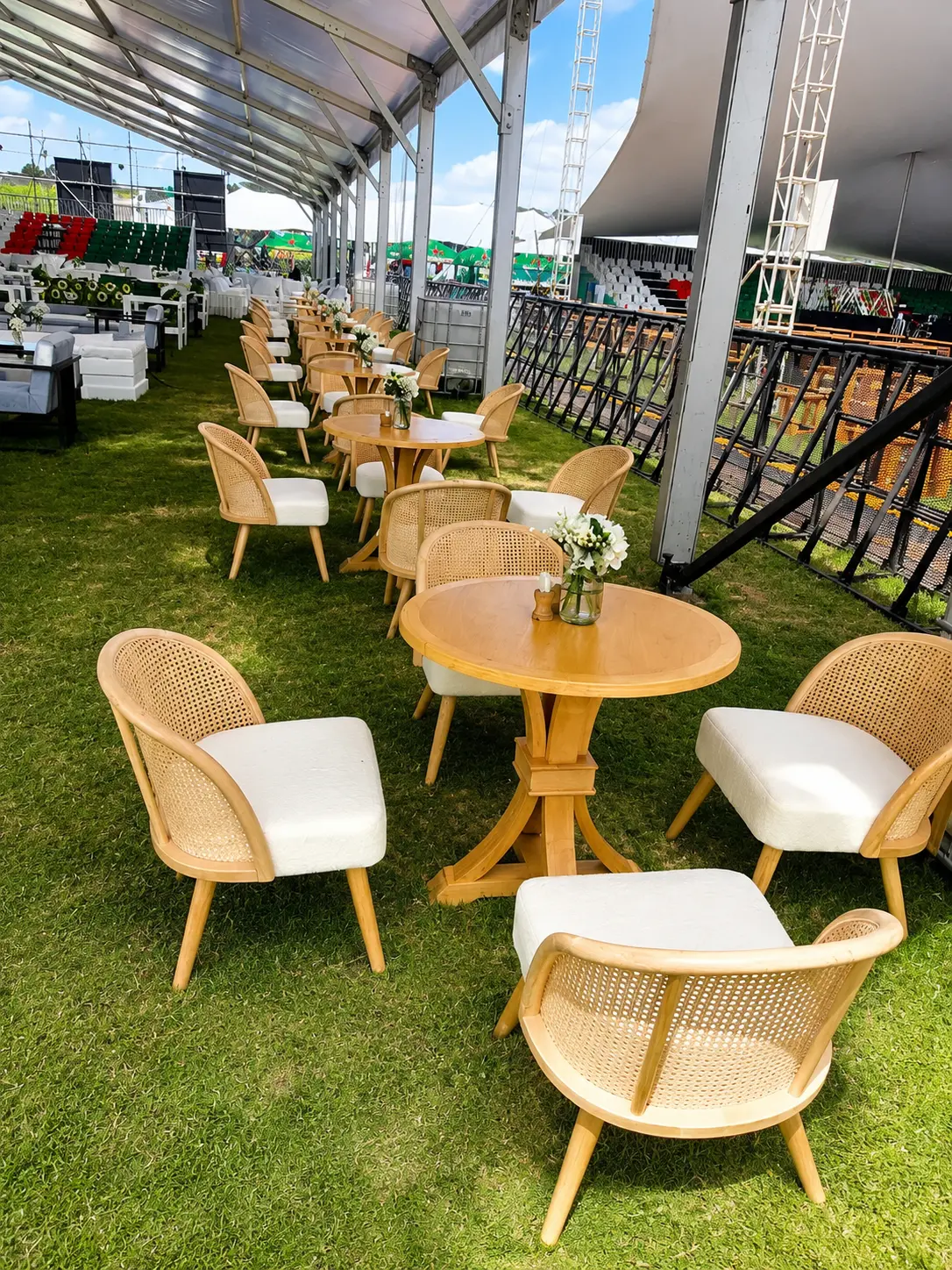 Rattan Dining Sets by Boss Events & Entertainment KE