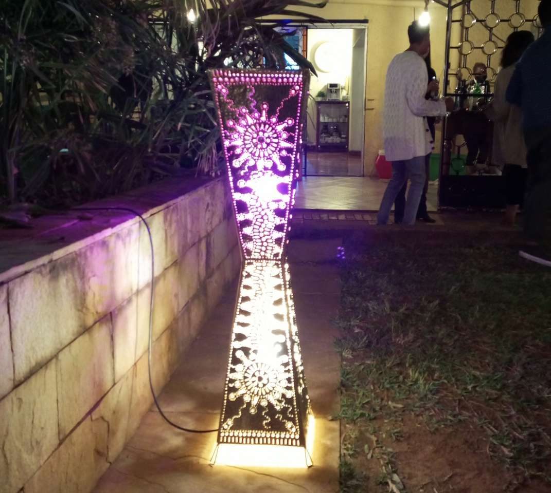 Decorative Light Towers by Boss Events & Entertainment KE