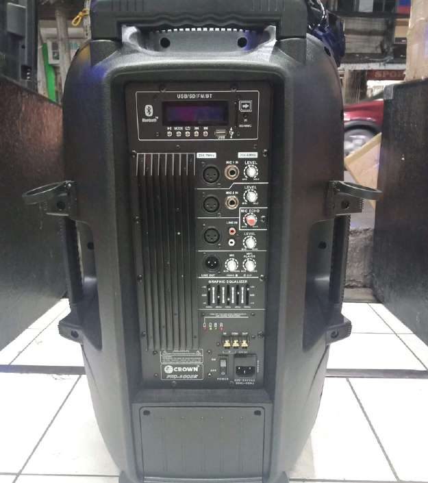 Rechargeable PA speaker for outdoor events in Kenya