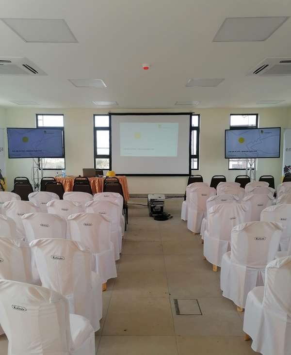 Projector and screen hire for a presentation in Nairobi